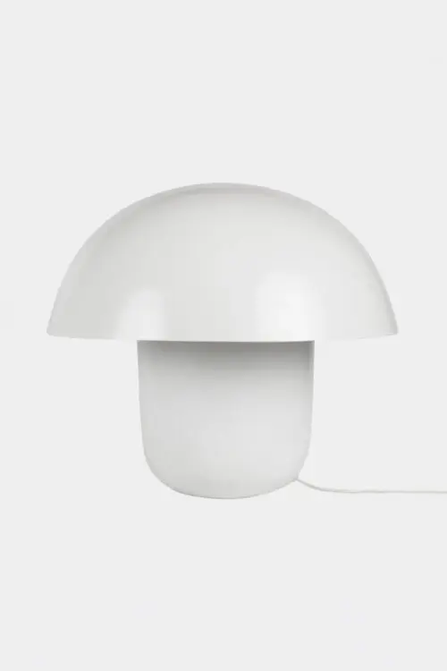 Carl-Johan bordslampa vit stor