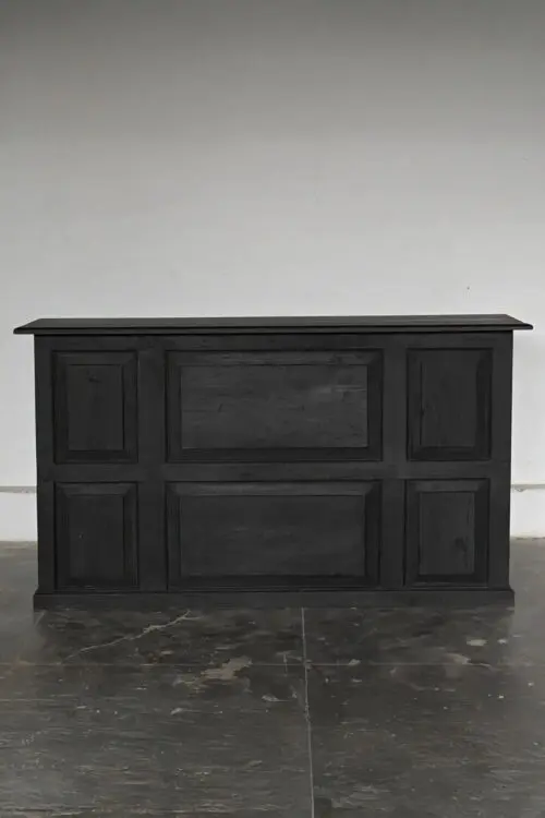 WOODEN COUNTER BLACK