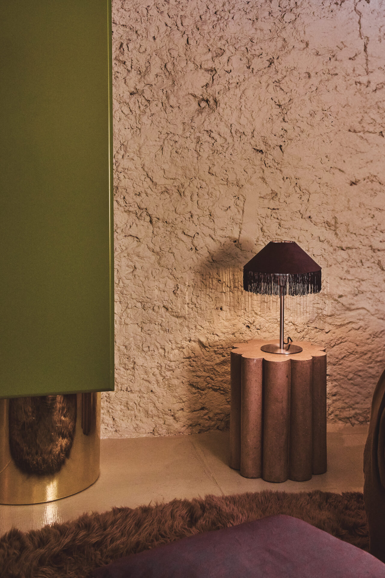 Gloria bordslampa mörkbrun - Bild 2