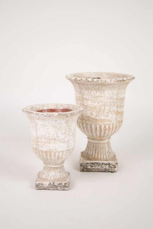Alternative view of Amelie kruka vit 22 cm