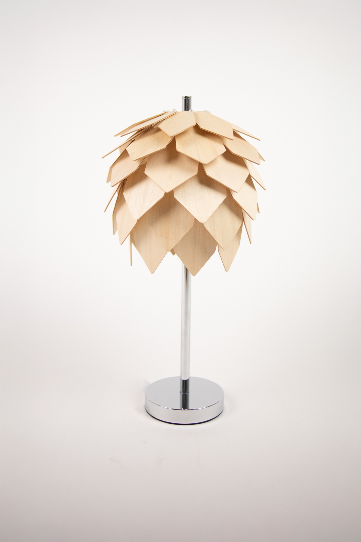 Cone natur bordslampa