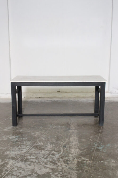 TABLE WITH MARBLE TOP