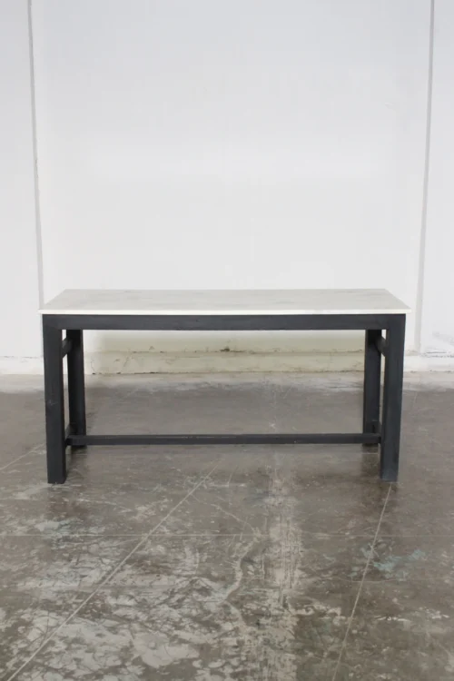 TABLE WITH MARBLE TOP