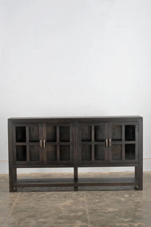 WOODEN SIDEBOARD BROWN