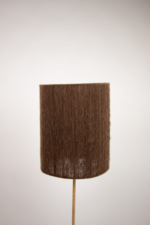 Juni lampskärm brun cylinder