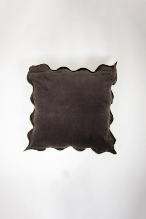 Lola kuddfodral kaffe 50x50 - Image 4