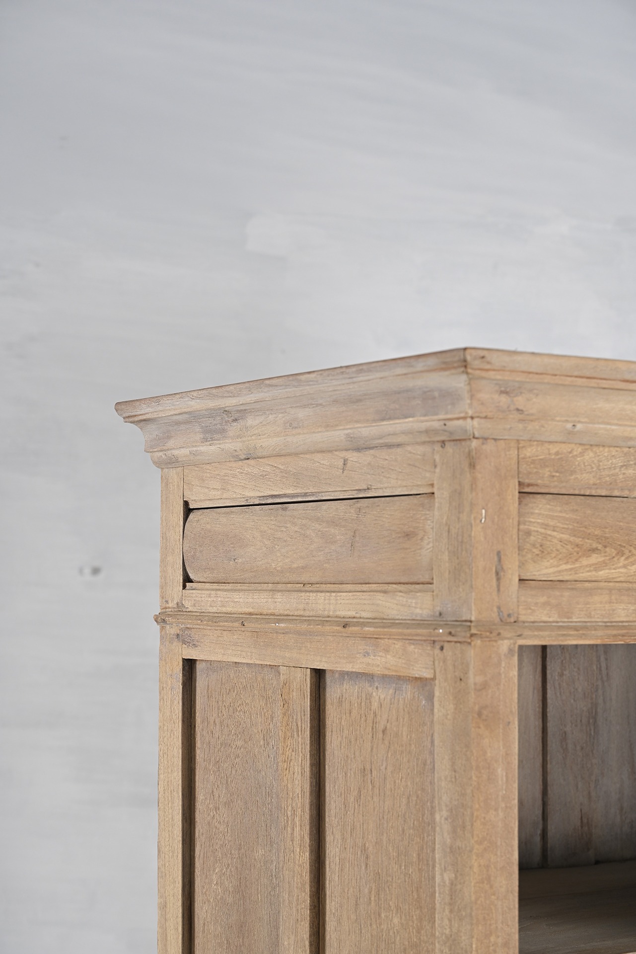 Wooden cabinet with mirror - Image 4