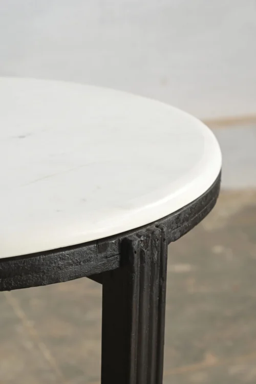 SIDE TABLE WITH MARBLE TOP - Imagen 2