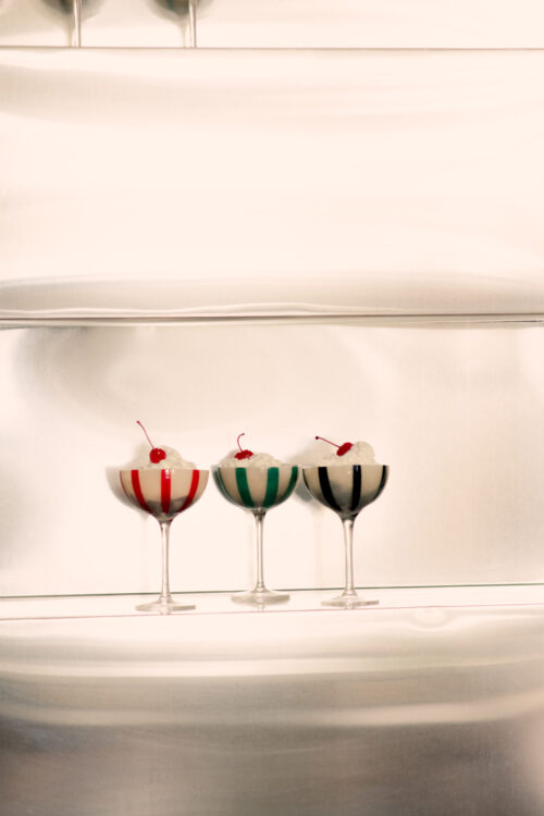 Ziggy cocktailglas grön