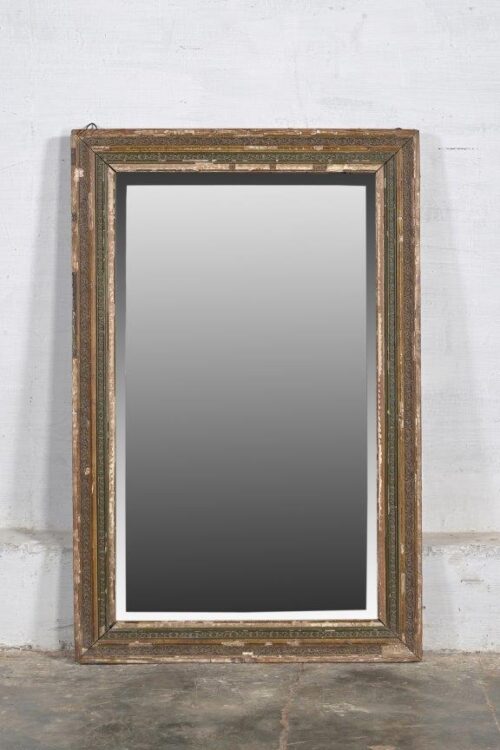 Wooden mirror frame