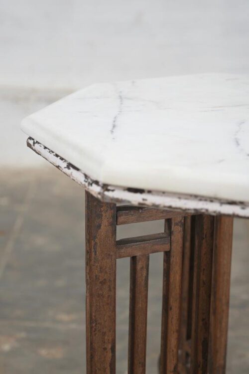 SIDE TABLE WITH MARBLE TOP - Bild 2