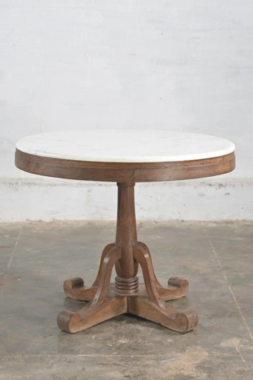 TABLE WITH MARBLE TOP – Image 3
